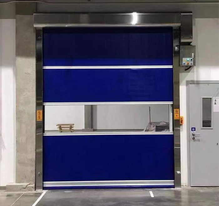 PVC quick rolling shutter door