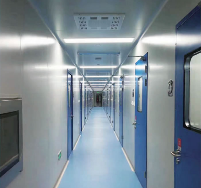 Steel purification door